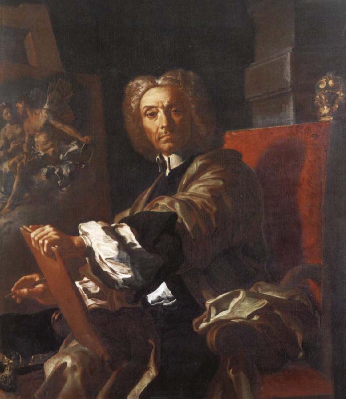 Francesco Solimena Self portrait oil painting picture